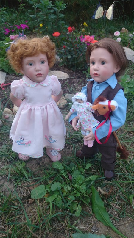 Карл и Каролина - брат и сестра от Беатрис Перини, Готц (фото 6)