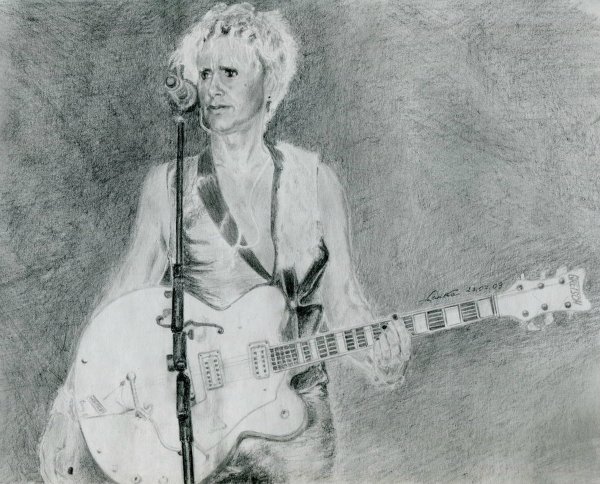 А ещё я немножечко рисую…