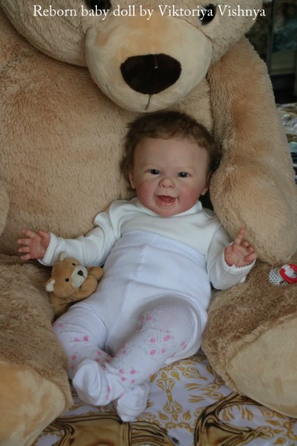 Мейзи... Куколка Реборн Виктории Вишни