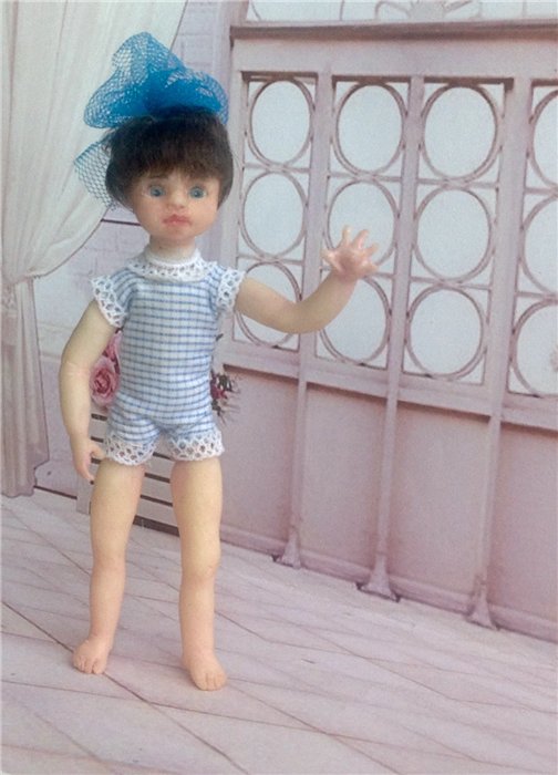 Авторская кукла Танечка — Лепка авторских кукол: полимерная глина (фото 6)