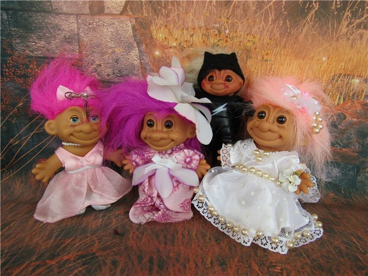 Да здравствуют подарки — Игрушки Тролли (Trolls): винтажные Dam и Russ