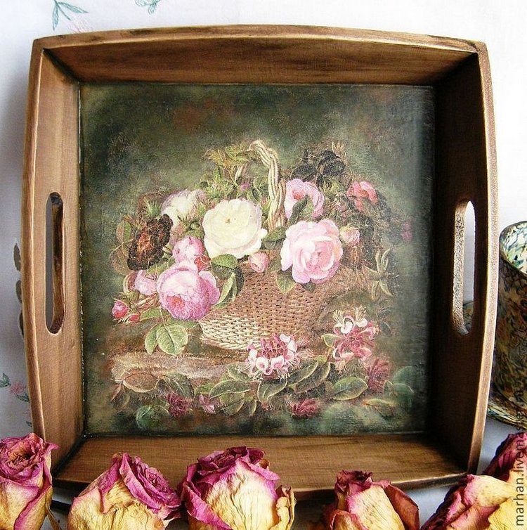 Техника ДЕКУПАЖ и мои первые работы