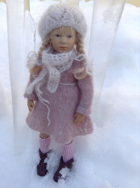 Зимняя фотосессия Сири. Siri mini club A. Himstedt