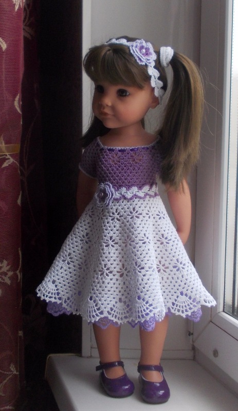 Новые наряды для Готц и платьице для куклы детства (фото 9)
