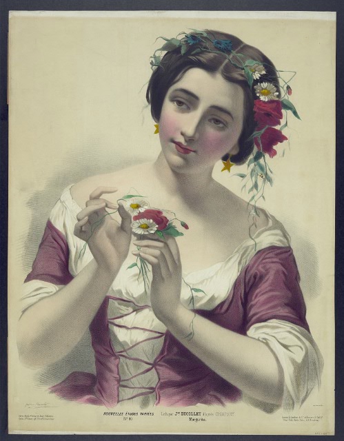 Дамы 19 век. Из французских модных журналов (фото 9)