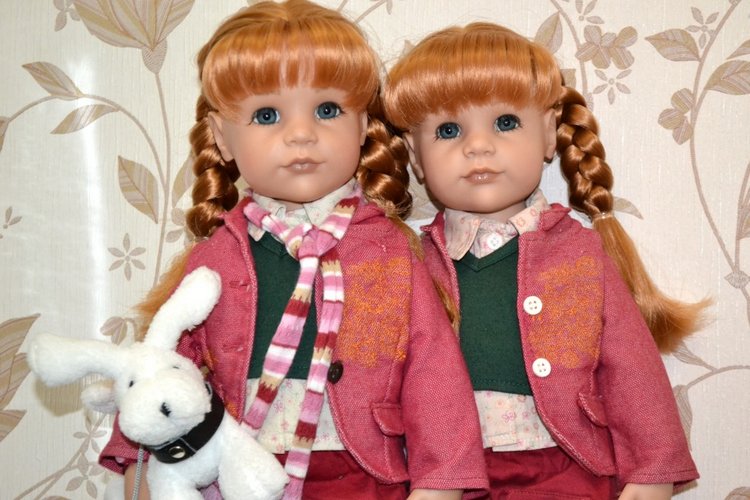 Очаровательные Сарочки-близняшки. Рыжульки 2006 года и Садовницы 2004 года