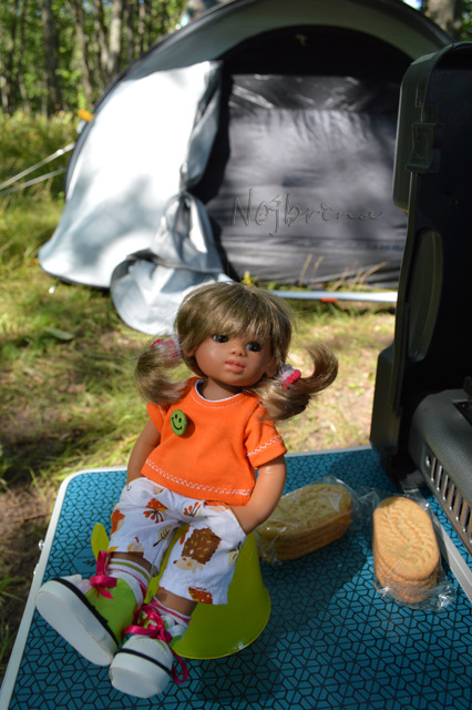 Туристы. Коллекционная кукла Линда и Среда (фото 3)