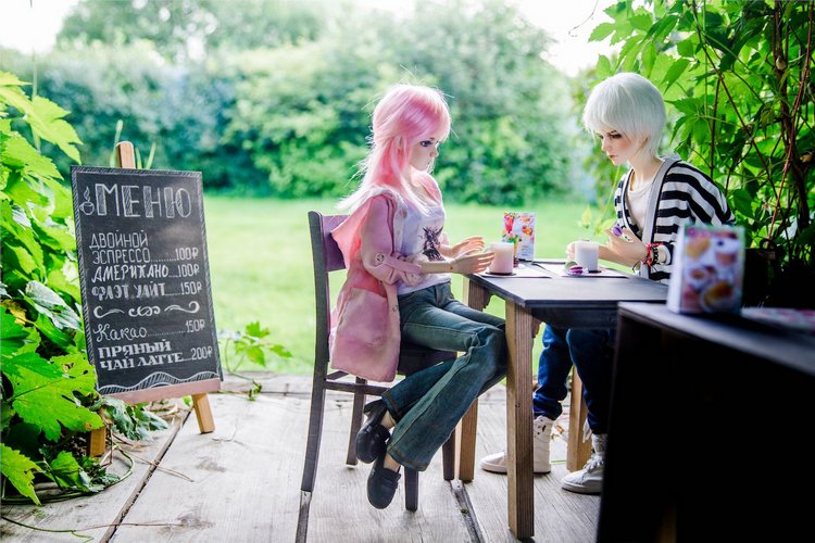 Неожиданный букет — Фотоистории с куклами BJD (БЖД): сериалы