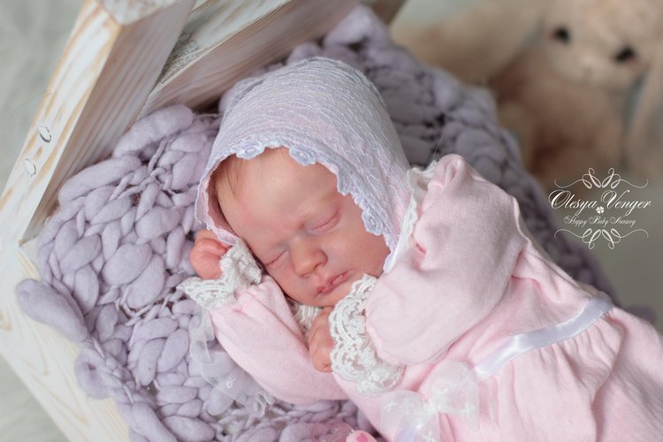 Моя кроха Эшли. Кукла реборн Олеси Венгер