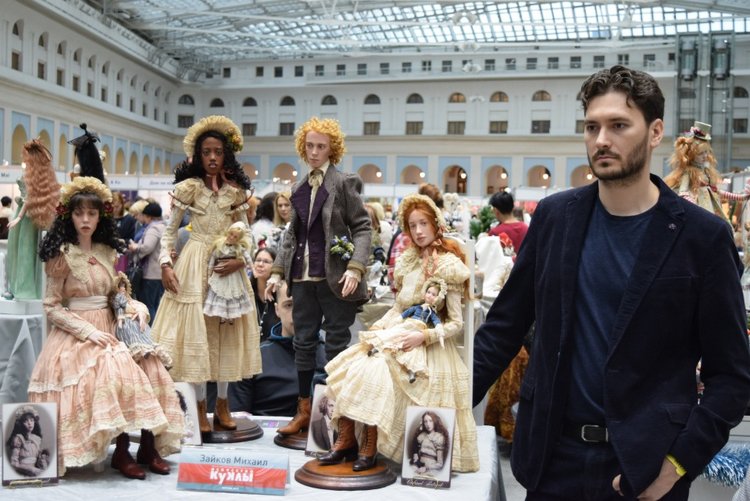 VIII Московская международная выставка Искусство куклы. Таланты и поклонники. Часть I