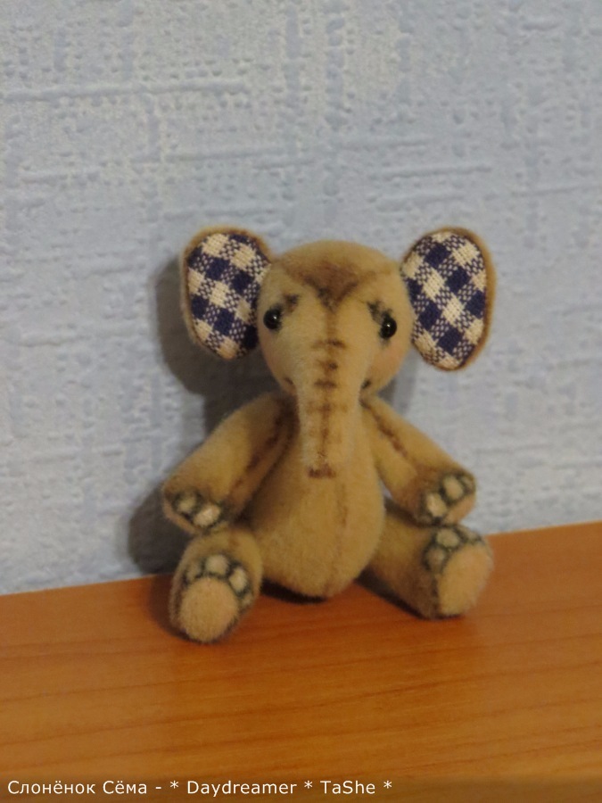 Третий слон... слоненок — Авторские мишки Тедди и друзья: фото (фото 5)
