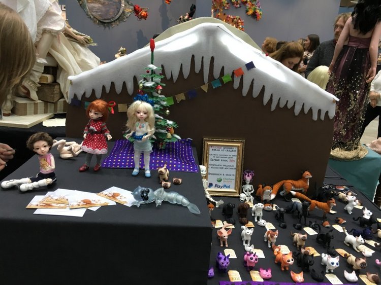 Выставка кукол в Гостином дворе - декабрь 2017 - мой взгляд - часть 3 | Бэйбики Выставка кукол в Гостином дворе - декабрь 2017 - мой взгляд - часть 3