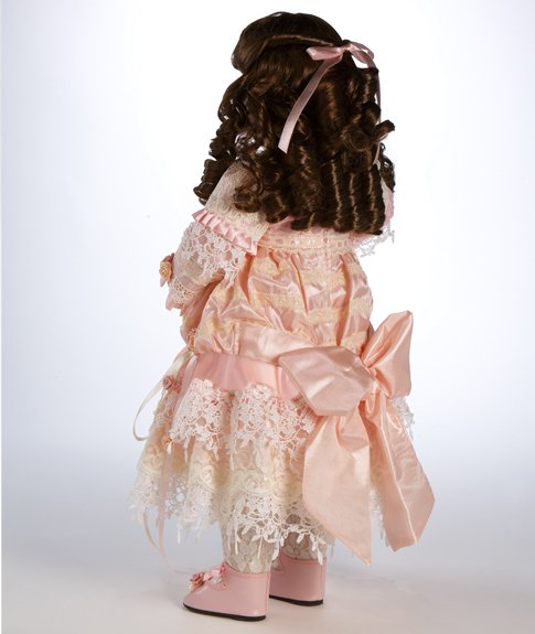 Новый репликант BRU - фарфоровая кукла Lillian Rose 20" от Леон Казимир Брю (фото 5)