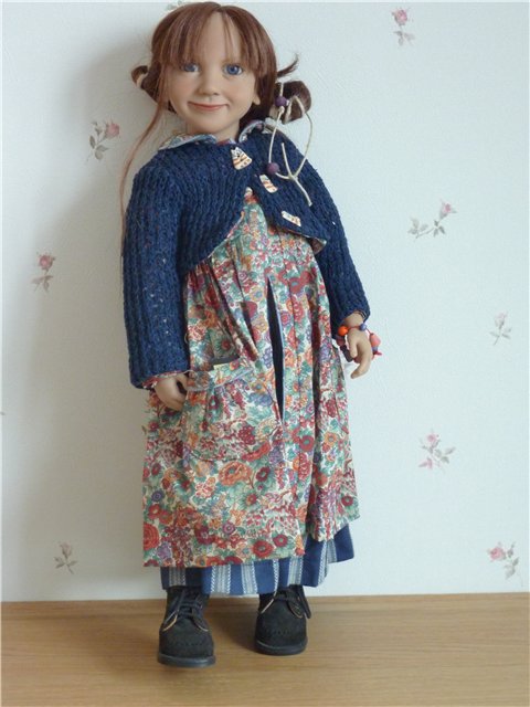 Три сестры. Тринти Trintje, Зора Zora и Селеста Celeste от Цвергназе Zwergnase. Коллекционные куклы (фото 4)