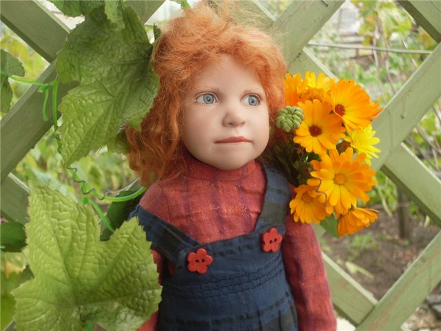 Моя подруга Осень. Коллекционная кукла