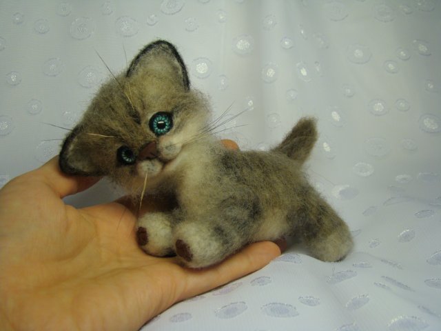 Сибирячок. Авторская игрушка валянием из шерсти Ольги Чернухо (фото 9)