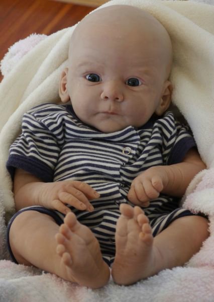 Новый молд реборн Mathis от Gudrun Legler (фото 4)