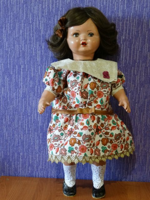 Восстановление старенькой английской куколки (фото 2)