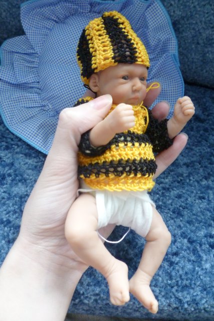Мои мини-детки №6 и 7. Куклы из пластики своими руками