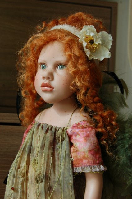 Коллекционная кукла Rosa Canina - эльф, что живёт в моём доме