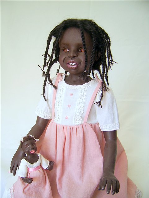 Авторские куклы Светланы Гришко. Новенькая и подруги