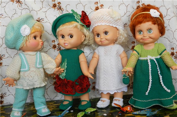 Мои варианты нарядов для беби фейсиков