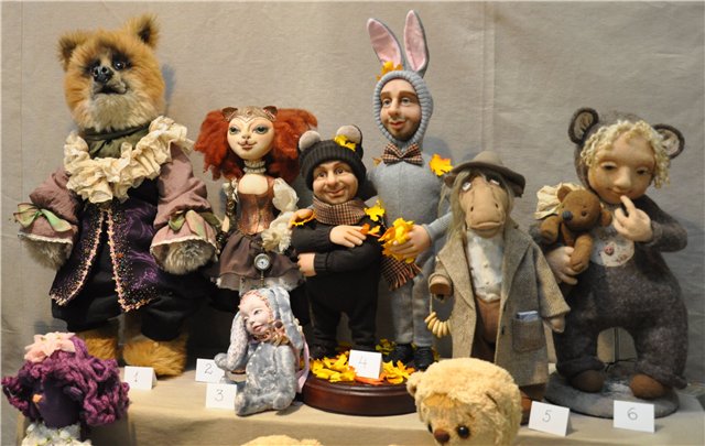 III Международная выставка "Искусство куклы" в Москве, 2012. Продолжение