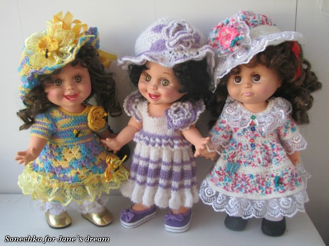 Барышни-кокетки... Все дело в шляпе??? Sonechka для Galoob - Baby Face, ч.2