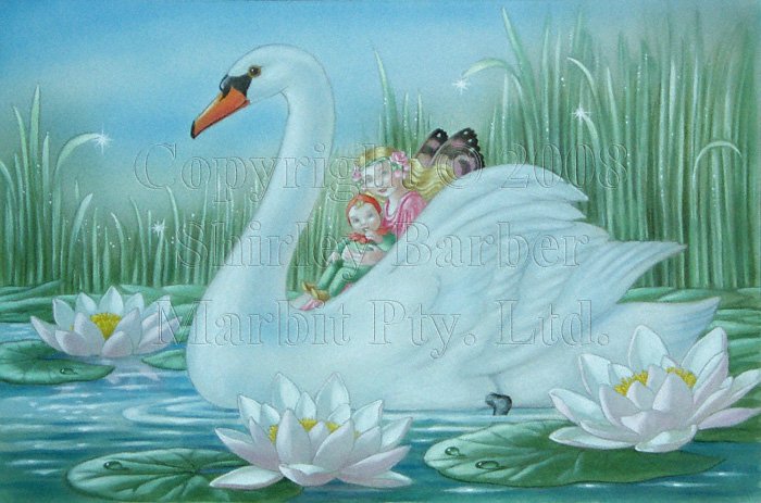 Мир эльфов и фей от Ширли Барбер (SHIRLEY BARBER)