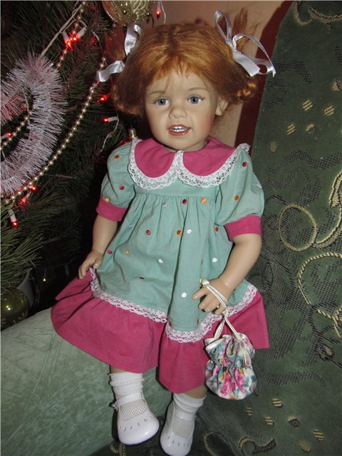Кукла Дотти от Sissel Skille, или, говорят под Новый год, что не пожелается (фото 5)