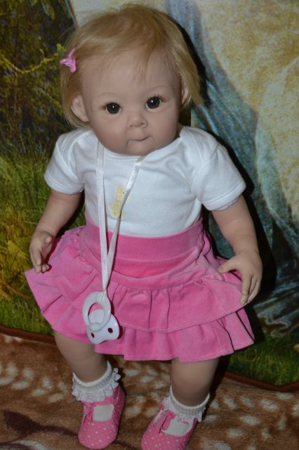 Наконец она приехала - моя рыбка Поньо! Baby Girl Doll Bonnie Chyle (фото 4)
