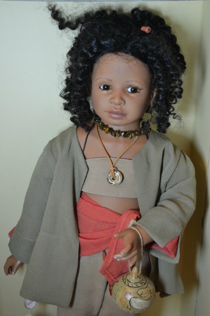 И снова она - коллекционная кукла Беттины Фергенспан (Bettina Fergenspan) для Zapf - Bindhi