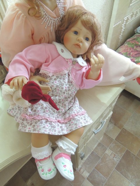 Нежная малышка Надюша от Bettine Klemm