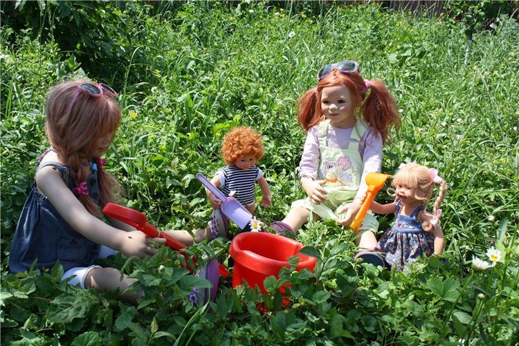 Лето на даче! Margie и Lenka от Annette Himstedt (фото 2)