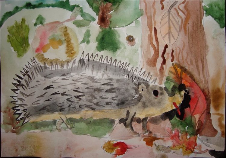 Как рисуют наши дети — Другие хобби и увлечения: сад (фото 4)