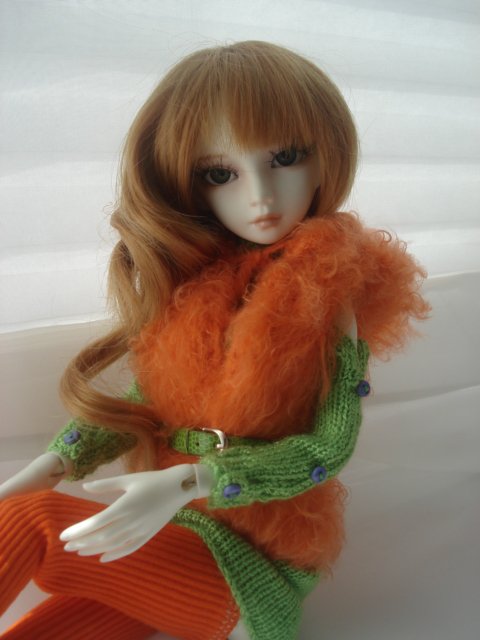 Оранжевое настроение — Одежда и обувь для кукол BJD (БЖД): 1/3 (фото 5)
