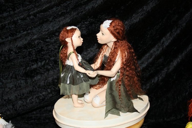 Международная выставка кукол в s'-Hertogenbosch (Den Bosch) в Голландии - 2013. Часть шестая