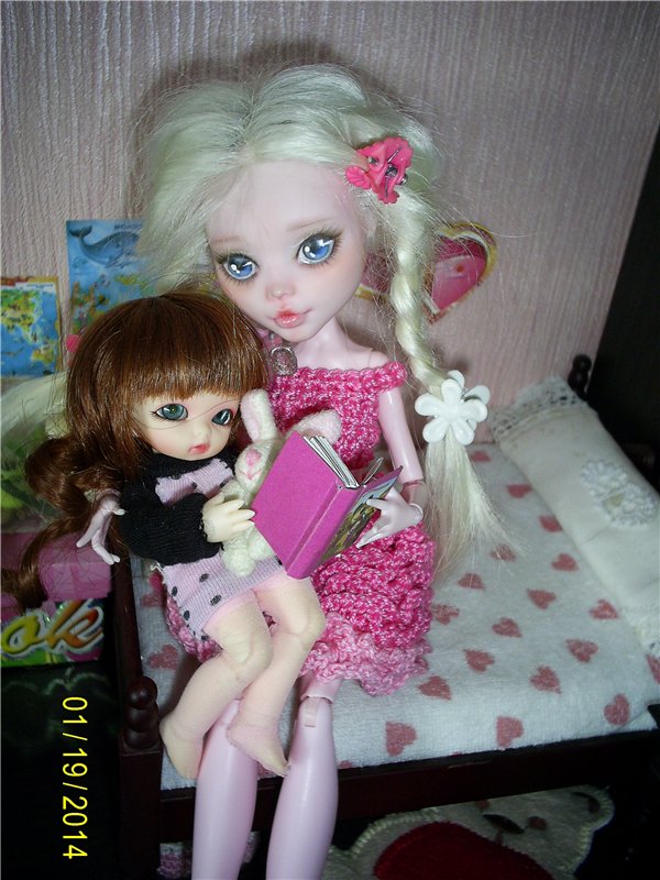 Моя маленькая нежная мисс... ООАК Monster High (фото 4)