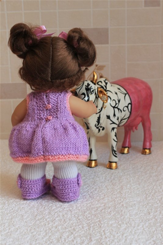 Новый наряд для Варюши — Одежда и обувь для кукол своими руками: фото (фото 3)