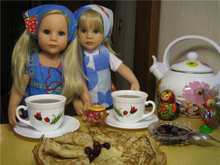 Поздравляем всех с Масленицей! Куклы Готц | Бэйбики Поздравляем всех с Масленицей! Куклы Готц (фото 10)