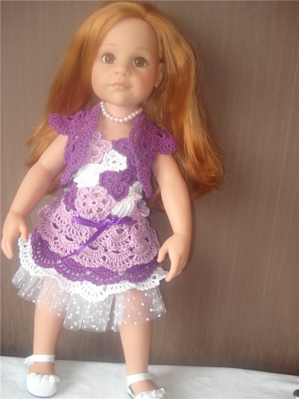 Вязаные нарядики для кукол Готц | Бэйбики Вязаные нарядики для кукол Готц (фото 6)