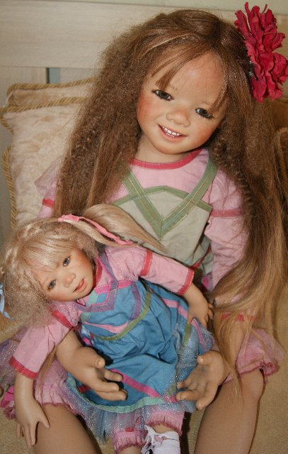 Liska and Lotta великолепная парочка от Annette Himstedt спецвыпуск коллекции 2005 года Summer Kinder