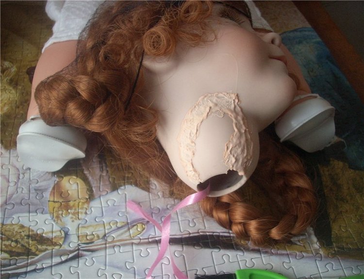 Фарфоровая красавица Анабэль от Линды Рик (фото 10)