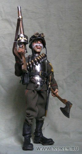 Авторские куклы Ростислава Миронова из серии «Русскiй Стимпанкъ»