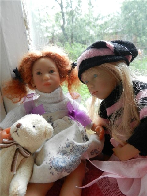 Kleine Himmelschlusselchen и Kleine Мирте (Annette Himstedt)