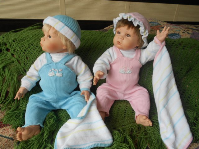 Близнецы - коллекционные куклы от Berjusa (фото 2)