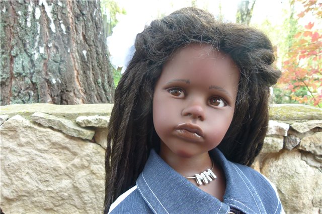 Черная Луна (Luna) от Мари Мишель (Marie-Mishell) | Бэйбики Черная Луна (Luna) от Мари Мишель (Marie-Mishell) (фото 9)