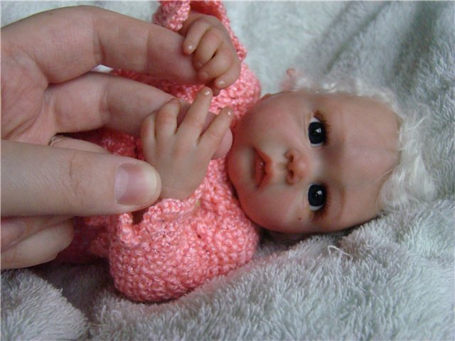 Маленькая ягодка. Авторская кукла Кондрашовой Ирины (фото 7)