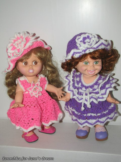 Барышни-кокетки... Все дело в шляпе??? Sonechka для Galoob - Baby Face, ч.2