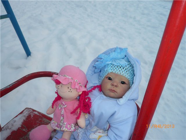 Кукла реборн Оленька. Мамина малышка (фото 2)